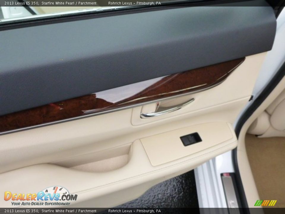 2013 Lexus ES 350 Starfire White Pearl / Parchment Photo #13