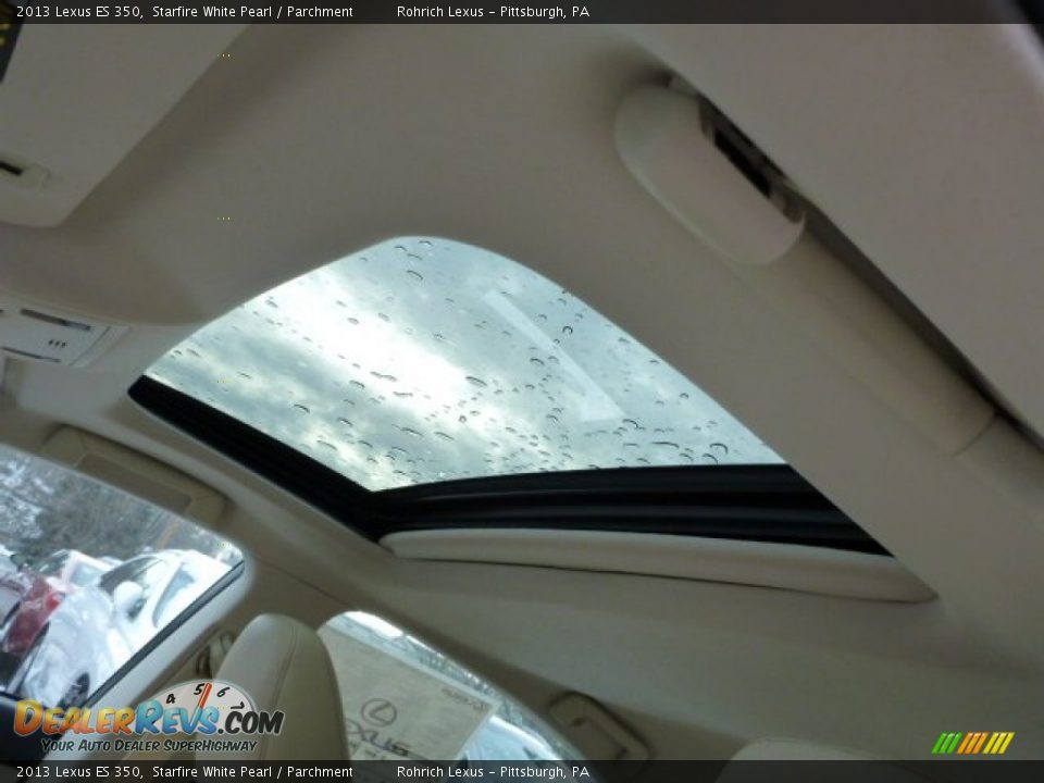 2013 Lexus ES 350 Starfire White Pearl / Parchment Photo #15
