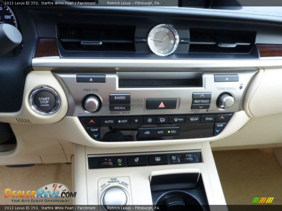 2013 Lexus ES 350 Starfire White Pearl / Parchment Photo #18