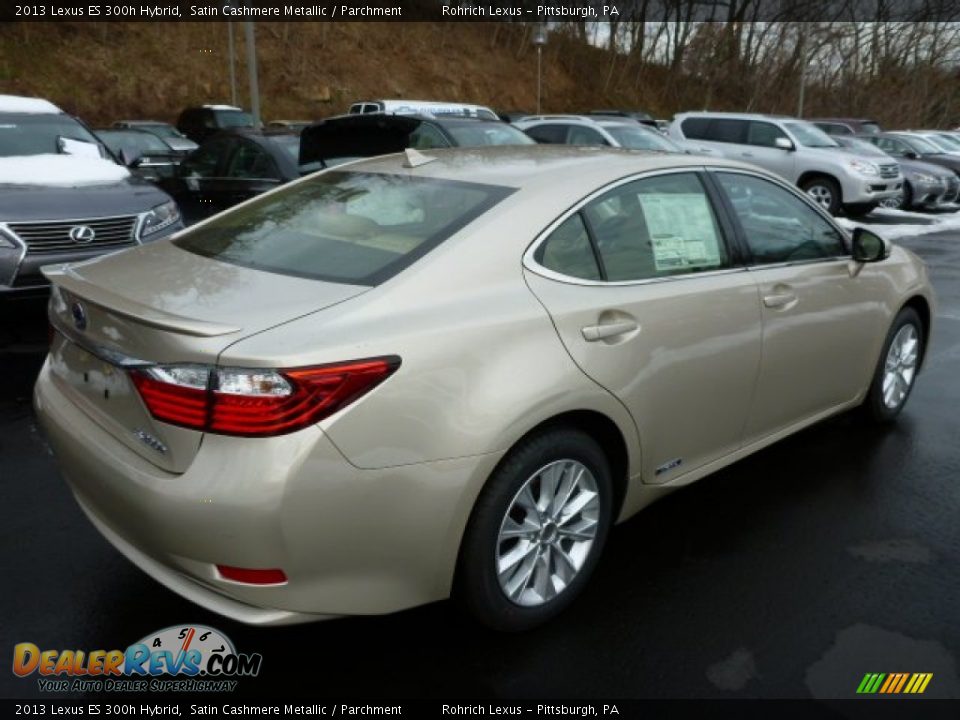 2013 Lexus ES 300h Hybrid Satin Cashmere Metallic / Parchment Photo #4