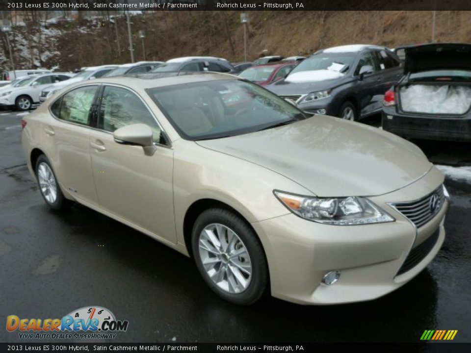 2013 Lexus ES 300h Hybrid Satin Cashmere Metallic / Parchment Photo #6