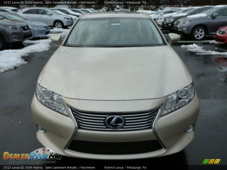 2013 Lexus ES 300h Hybrid Satin Cashmere Metallic / Parchment Photo #7