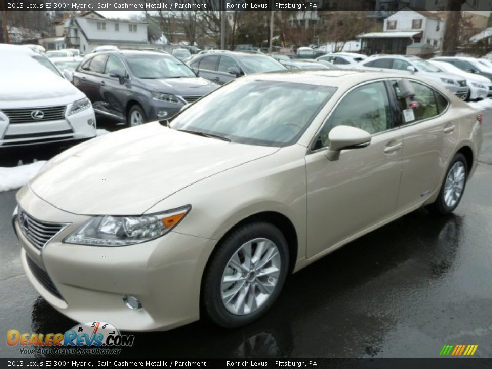 2013 Lexus ES 300h Hybrid Satin Cashmere Metallic / Parchment Photo #8