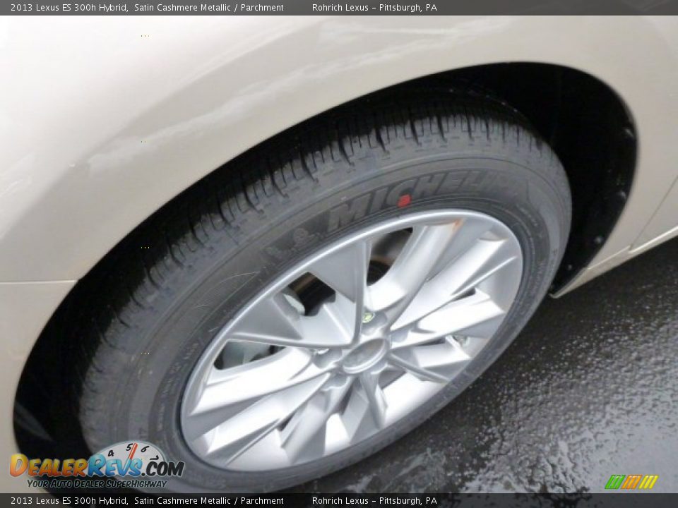 2013 Lexus ES 300h Hybrid Satin Cashmere Metallic / Parchment Photo #9