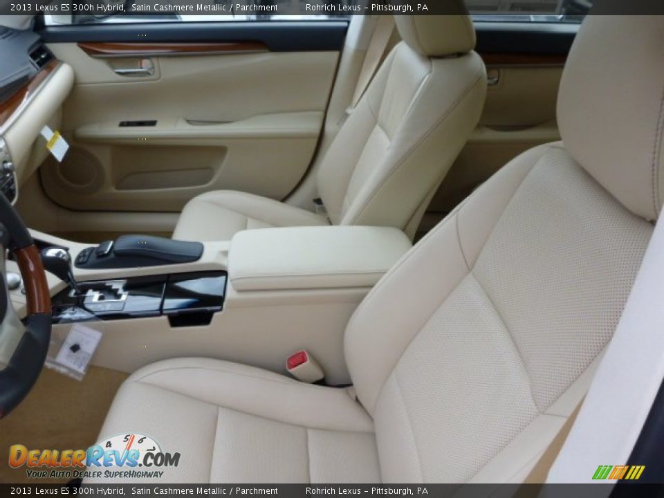2013 Lexus ES 300h Hybrid Satin Cashmere Metallic / Parchment Photo #10