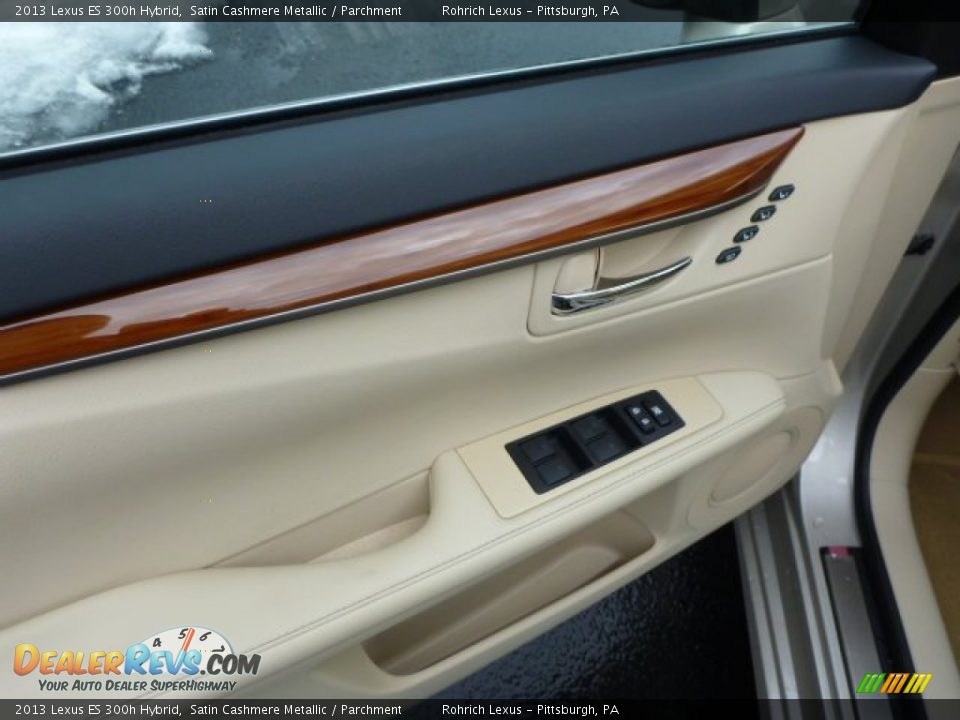 2013 Lexus ES 300h Hybrid Satin Cashmere Metallic / Parchment Photo #14
