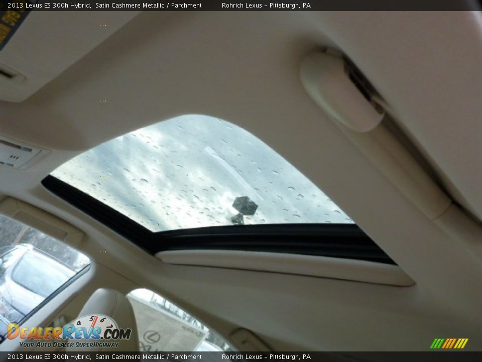 2013 Lexus ES 300h Hybrid Satin Cashmere Metallic / Parchment Photo #15