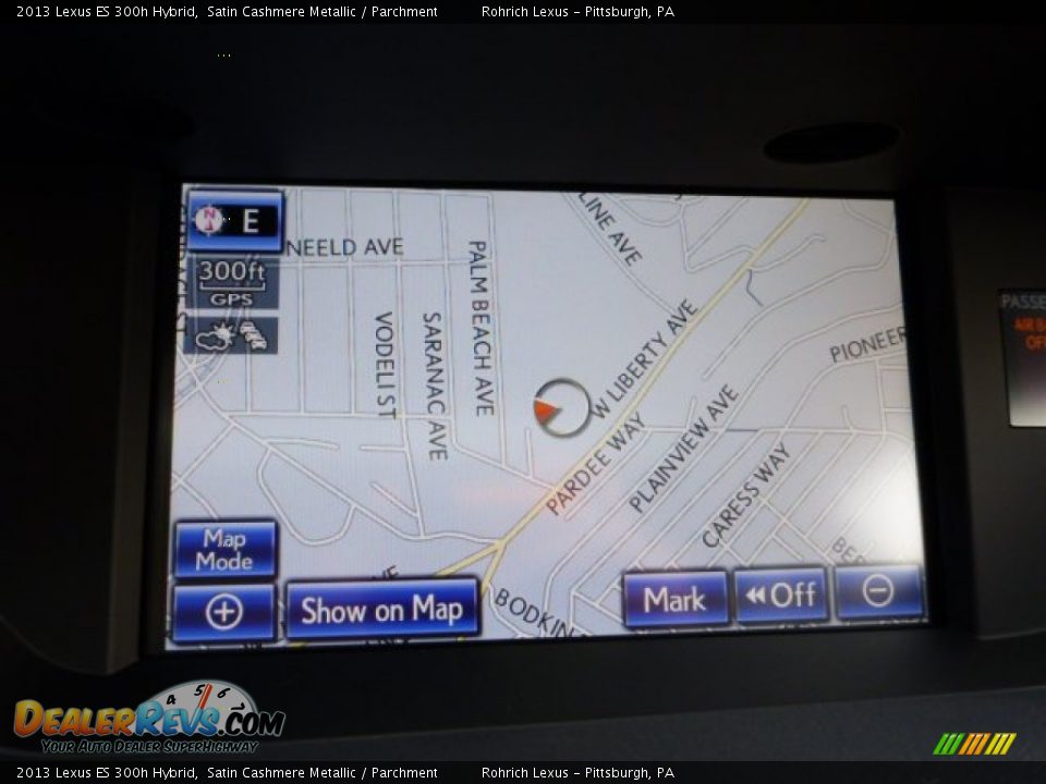 2013 Lexus ES 300h Hybrid Satin Cashmere Metallic / Parchment Photo #16