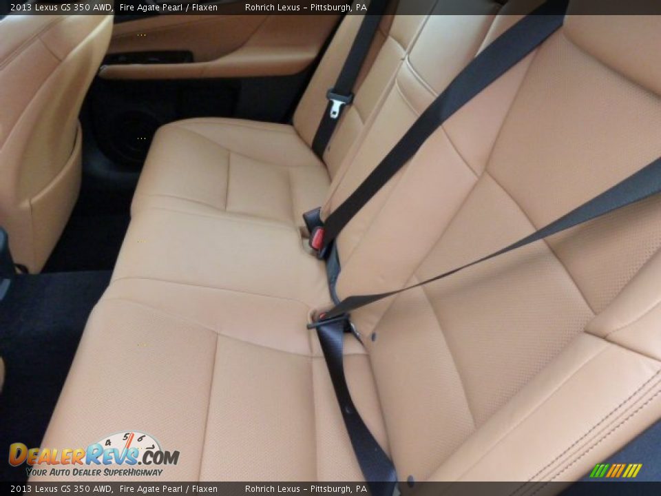 2013 Lexus GS 350 AWD Fire Agate Pearl / Flaxen Photo #11