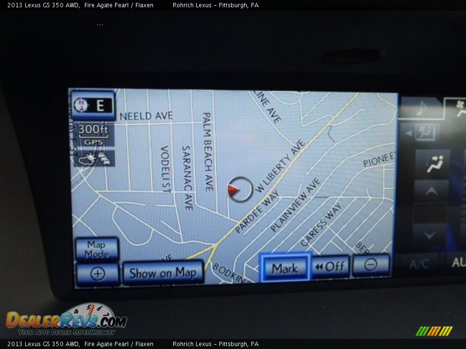 2013 Lexus GS 350 AWD Fire Agate Pearl / Flaxen Photo #17