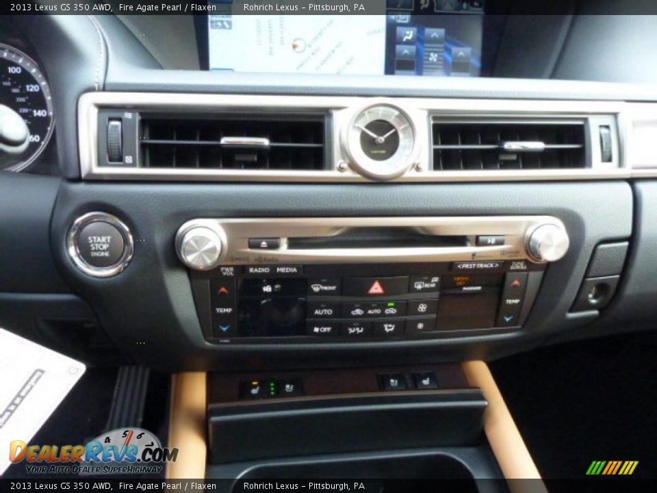 2013 Lexus GS 350 AWD Fire Agate Pearl / Flaxen Photo #19