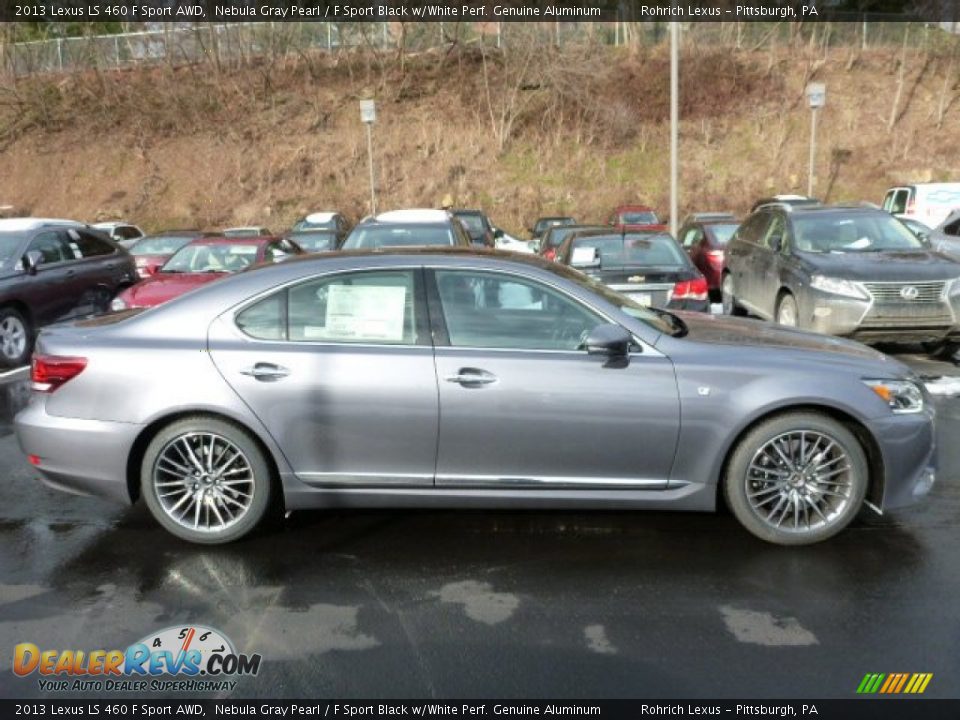 Nebula Gray Pearl 2013 Lexus LS 460 F Sport AWD Photo #5