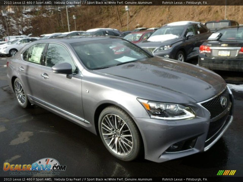 Front 3/4 View of 2013 Lexus LS 460 F Sport AWD Photo #6