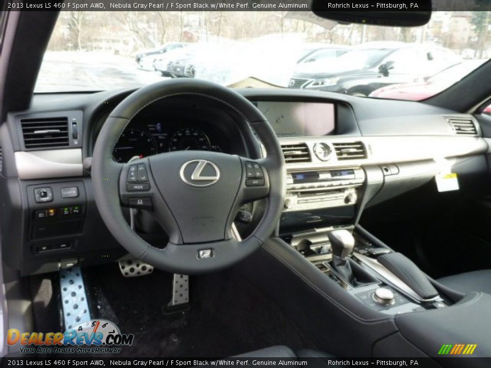 Dashboard of 2013 Lexus LS 460 F Sport AWD Photo #12