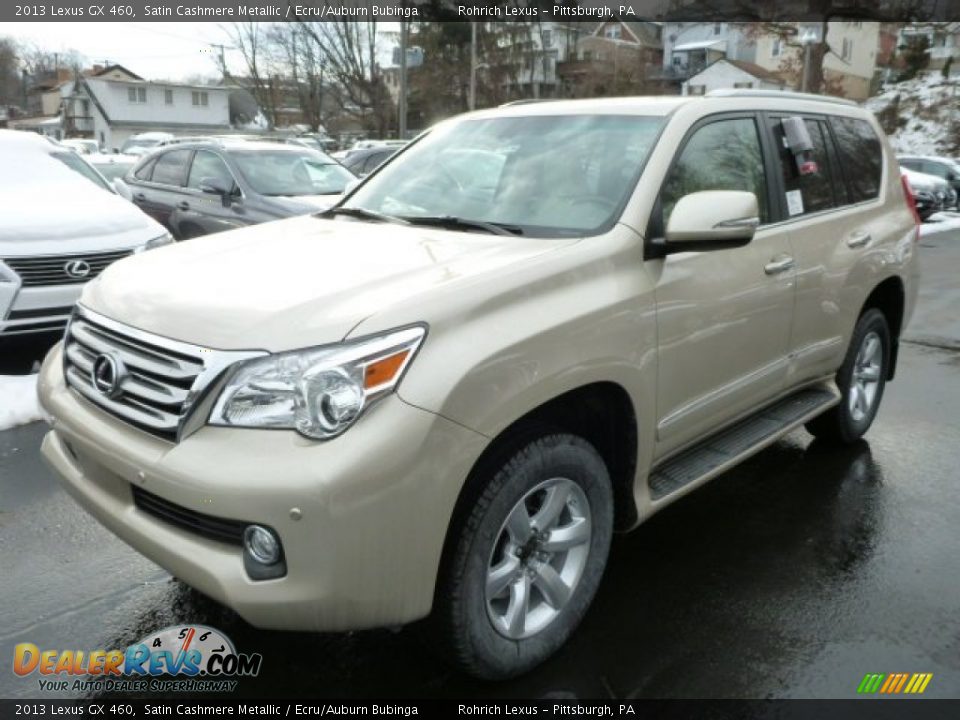 2013 Lexus GX 460 Satin Cashmere Metallic / Ecru/Auburn Bubinga Photo #8