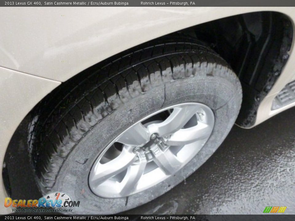 2013 Lexus GX 460 Satin Cashmere Metallic / Ecru/Auburn Bubinga Photo #9