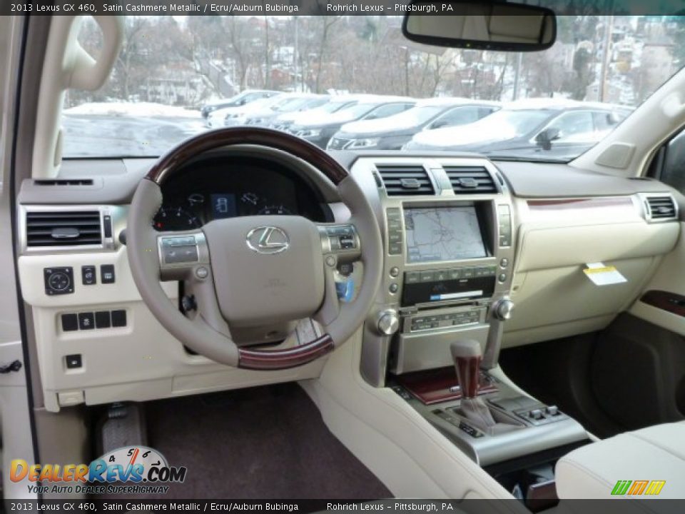 2013 Lexus GX 460 Satin Cashmere Metallic / Ecru/Auburn Bubinga Photo #12