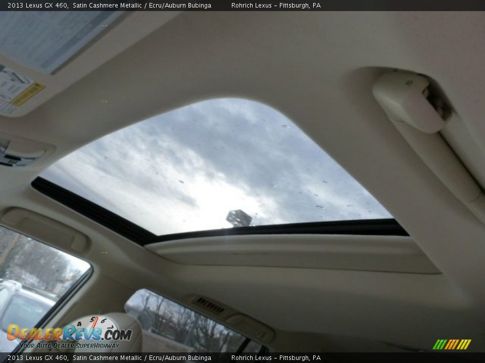 2013 Lexus GX 460 Satin Cashmere Metallic / Ecru/Auburn Bubinga Photo #15