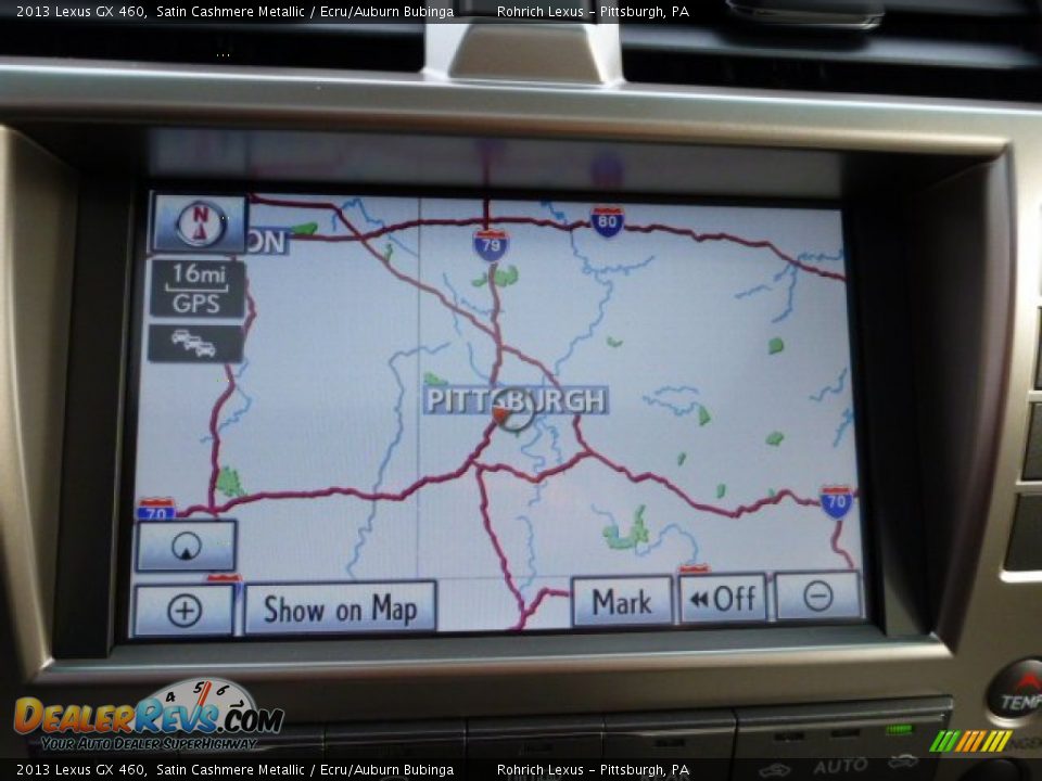 2013 Lexus GX 460 Satin Cashmere Metallic / Ecru/Auburn Bubinga Photo #16