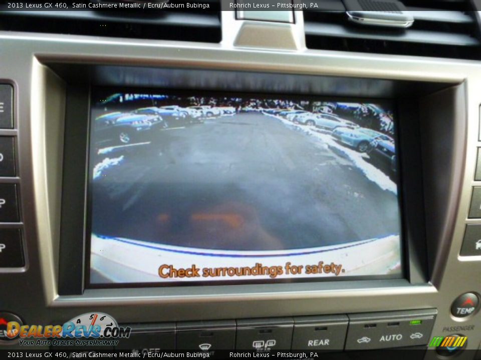 2013 Lexus GX 460 Satin Cashmere Metallic / Ecru/Auburn Bubinga Photo #17