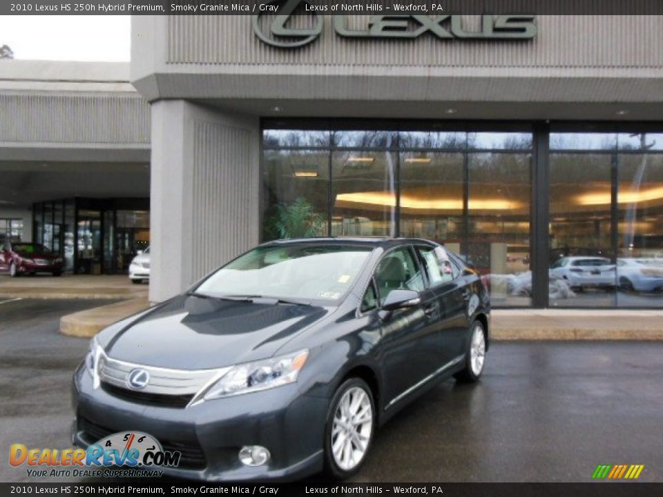 2010 Lexus HS 250h Hybrid Premium Smoky Granite Mica / Gray Photo #1