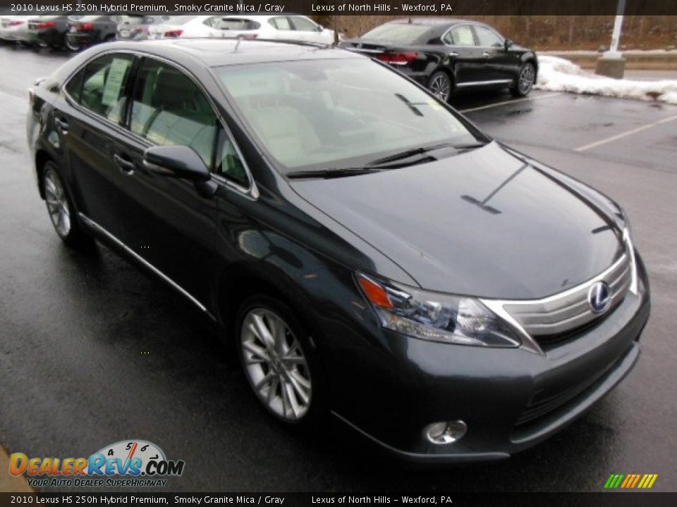 2010 Lexus HS 250h Hybrid Premium Smoky Granite Mica / Gray Photo #5