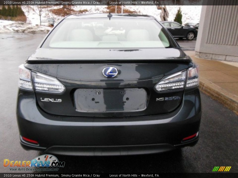 2010 Lexus HS 250h Hybrid Premium Smoky Granite Mica / Gray Photo #6