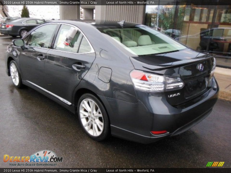 2010 Lexus HS 250h Hybrid Premium Smoky Granite Mica / Gray Photo #7