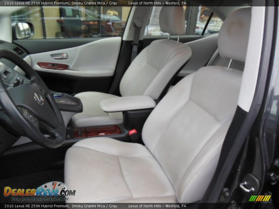 2010 Lexus HS 250h Hybrid Premium Smoky Granite Mica / Gray Photo #10