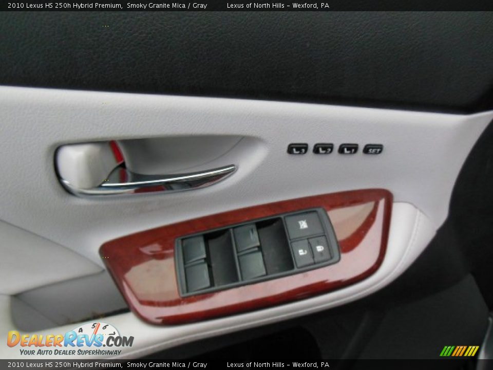 2010 Lexus HS 250h Hybrid Premium Smoky Granite Mica / Gray Photo #12