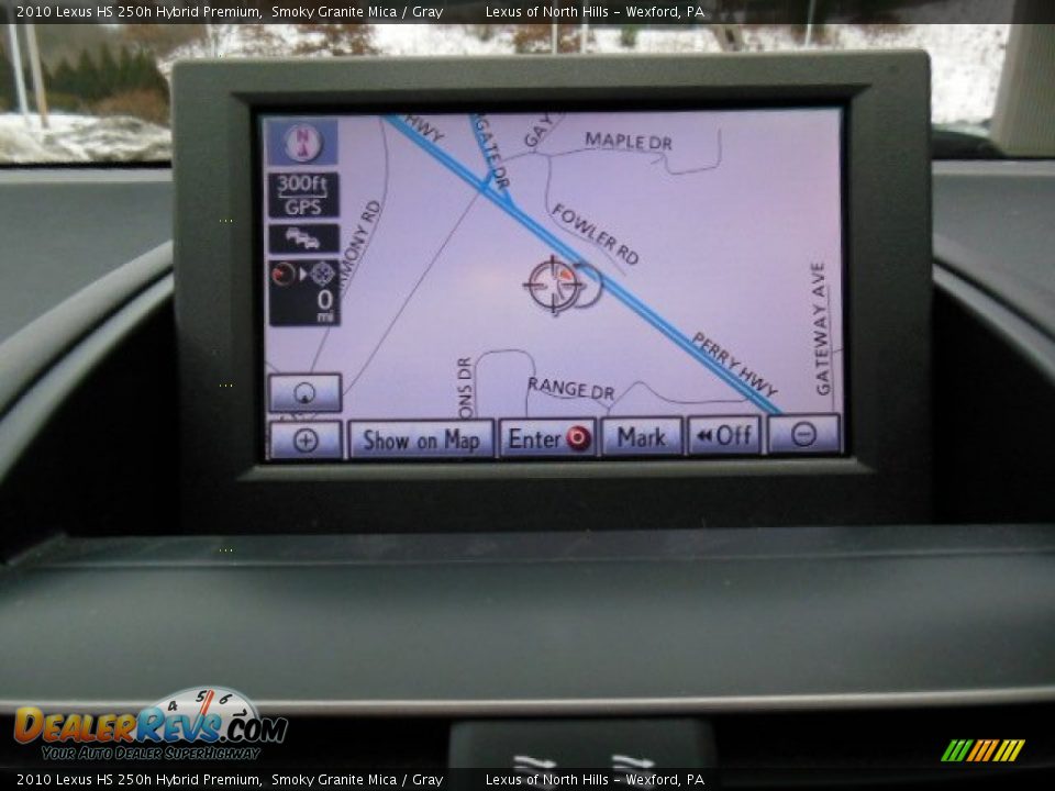 2010 Lexus HS 250h Hybrid Premium Smoky Granite Mica / Gray Photo #14