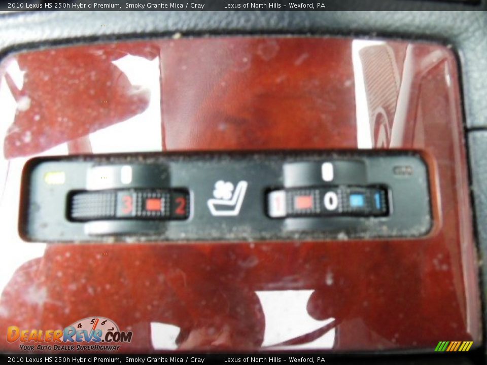 2010 Lexus HS 250h Hybrid Premium Smoky Granite Mica / Gray Photo #17