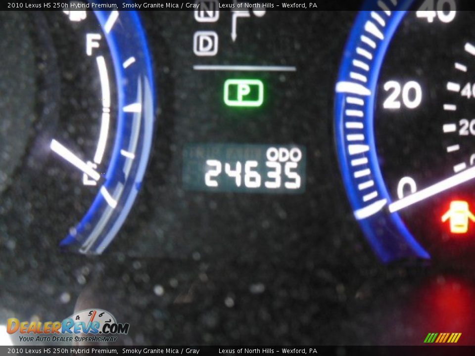 2010 Lexus HS 250h Hybrid Premium Smoky Granite Mica / Gray Photo #19