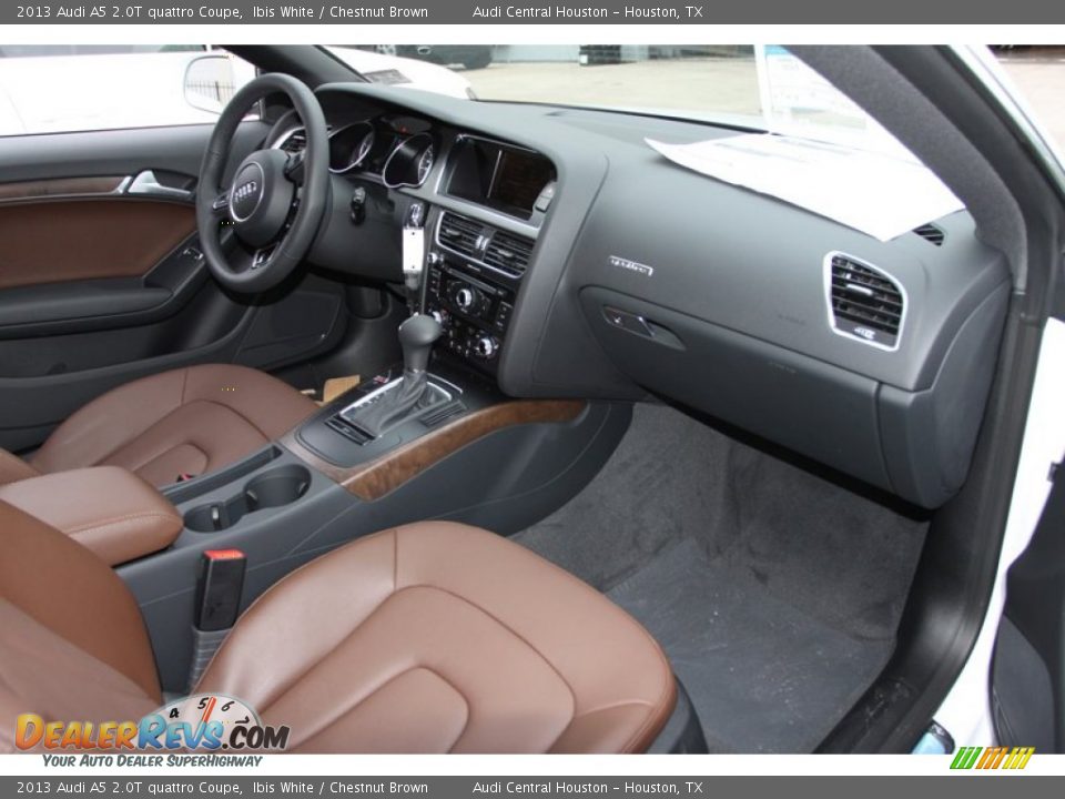 Dashboard of 2013 Audi A5 2.0T quattro Coupe Photo #19