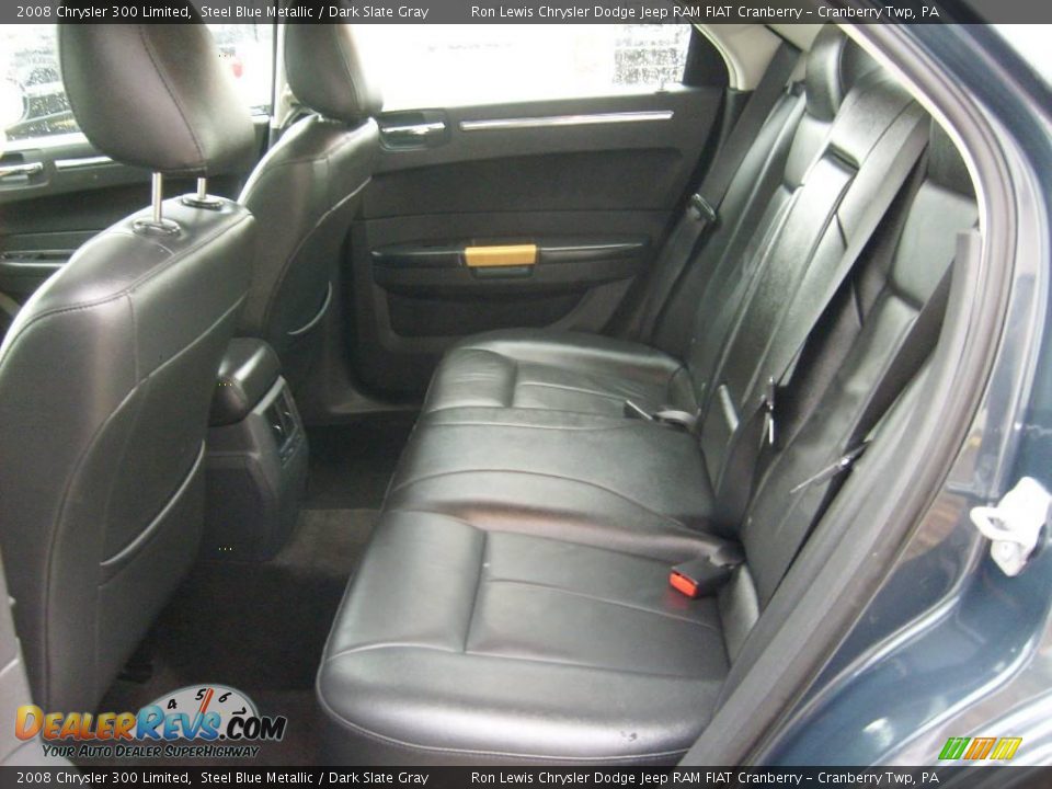 2008 Chrysler 300 Limited Steel Blue Metallic / Dark Slate Gray Photo #11