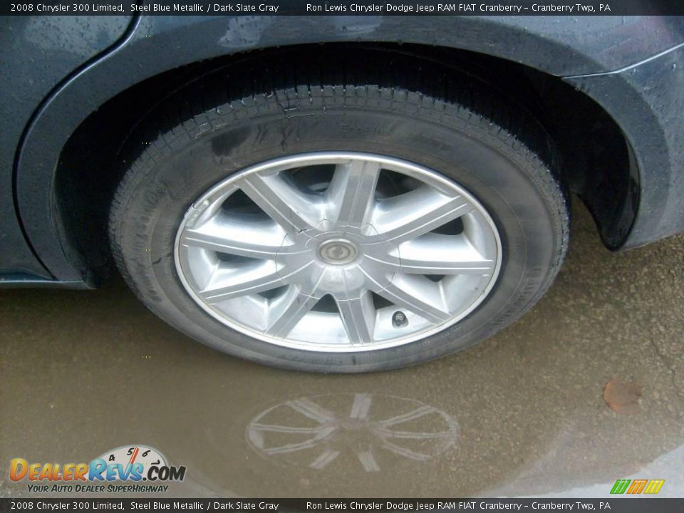 2008 Chrysler 300 Limited Steel Blue Metallic / Dark Slate Gray Photo #15