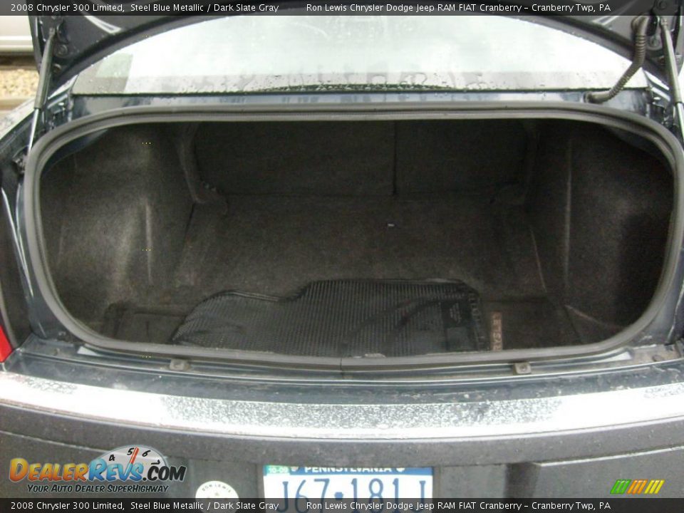 2008 Chrysler 300 Limited Steel Blue Metallic / Dark Slate Gray Photo #17