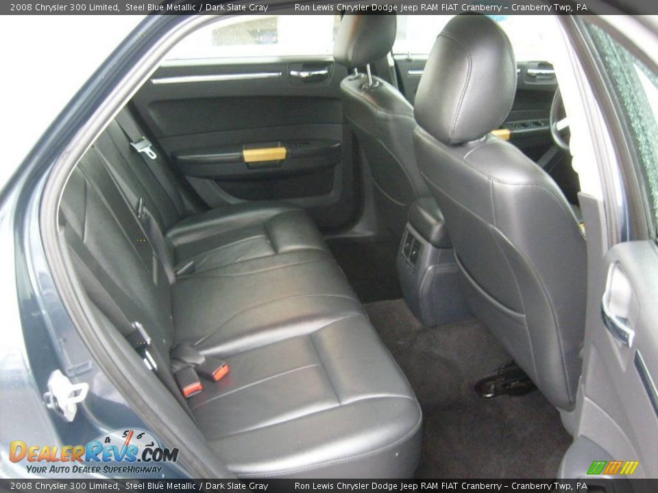 2008 Chrysler 300 Limited Steel Blue Metallic / Dark Slate Gray Photo #18