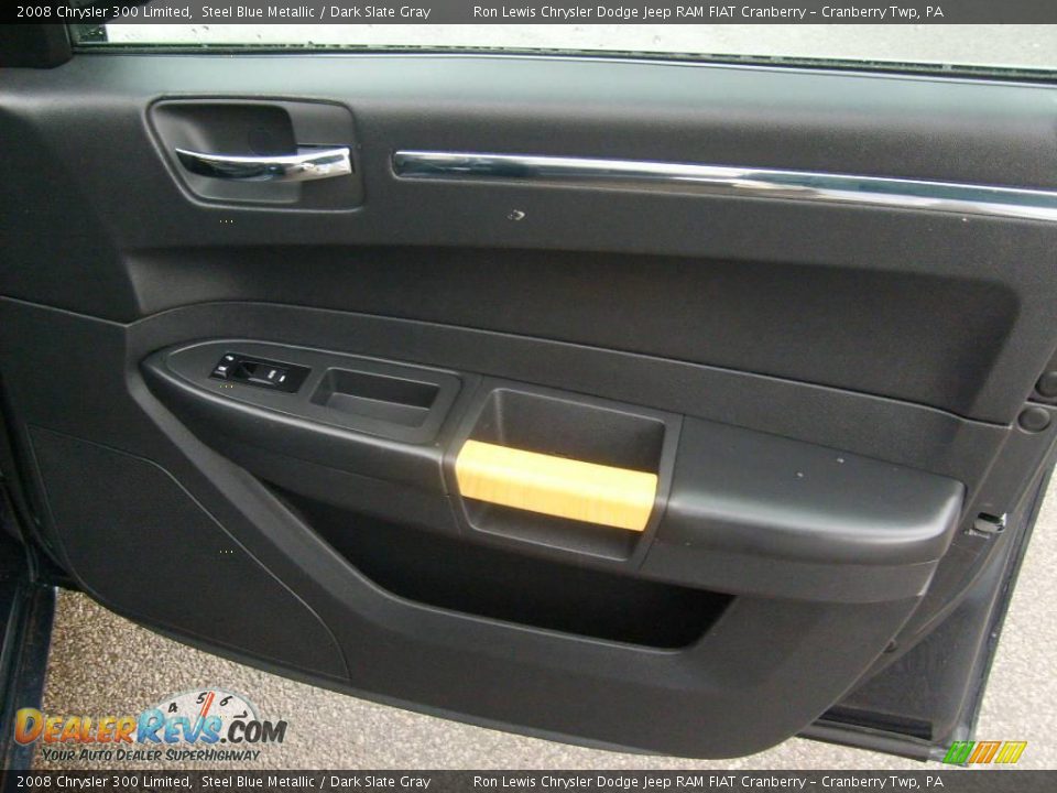 2008 Chrysler 300 Limited Steel Blue Metallic / Dark Slate Gray Photo #20
