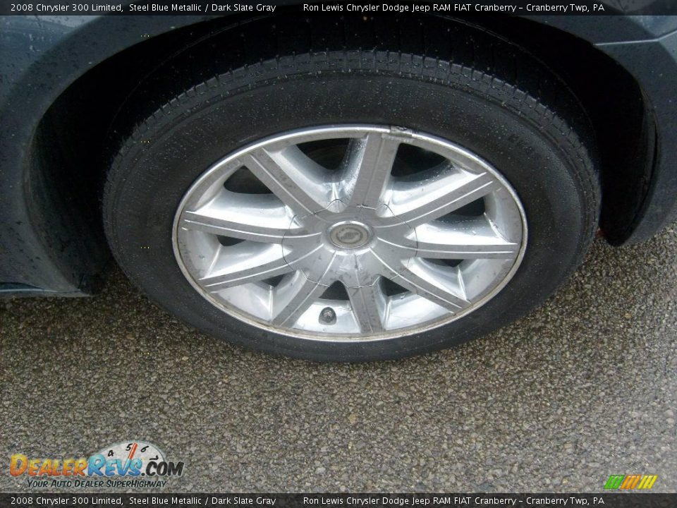 2008 Chrysler 300 Limited Steel Blue Metallic / Dark Slate Gray Photo #22