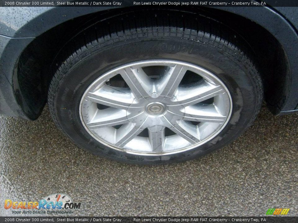 2008 Chrysler 300 Limited Steel Blue Metallic / Dark Slate Gray Photo #24
