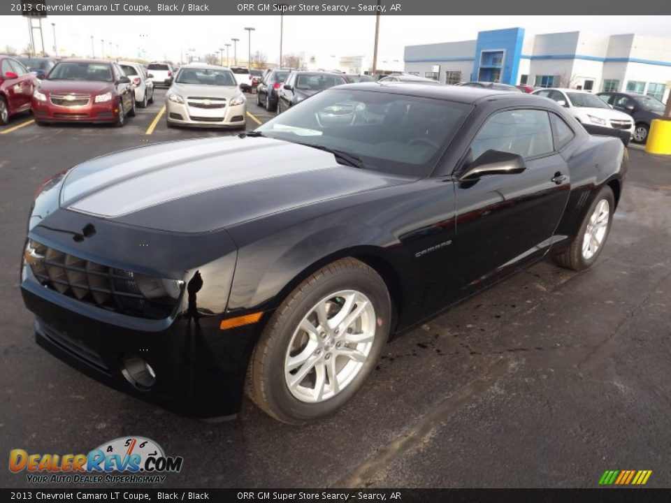2013 Chevrolet Camaro LT Coupe Black / Black Photo #1