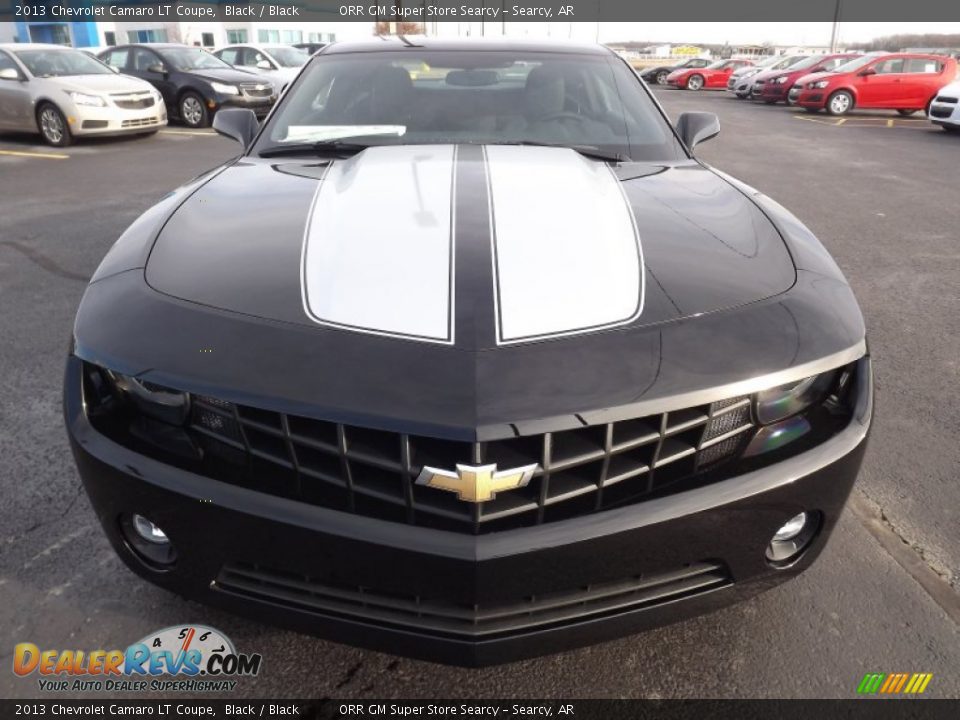 2013 Chevrolet Camaro LT Coupe Black / Black Photo #2