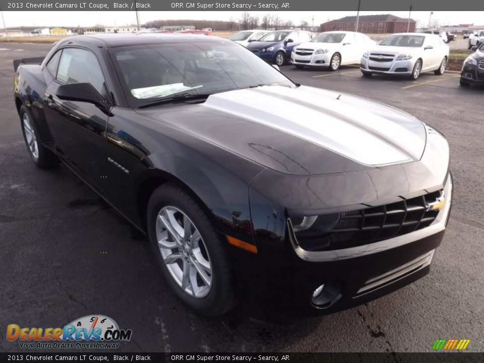 2013 Chevrolet Camaro LT Coupe Black / Black Photo #3