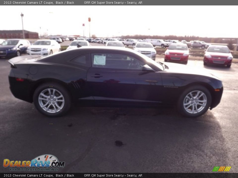 2013 Chevrolet Camaro LT Coupe Black / Black Photo #4