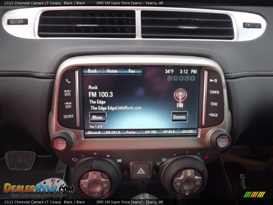 2013 Chevrolet Camaro LT Coupe Black / Black Photo #10