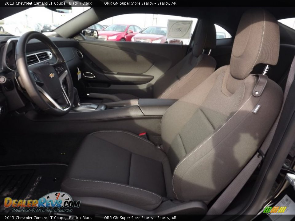 2013 Chevrolet Camaro LT Coupe Black / Black Photo #11