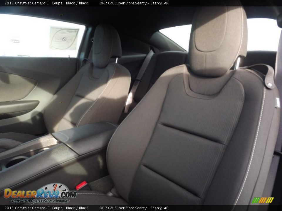 2013 Chevrolet Camaro LT Coupe Black / Black Photo #12