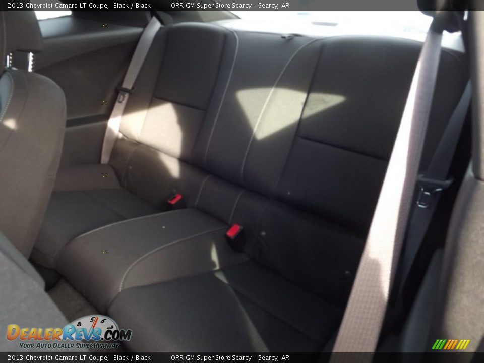 2013 Chevrolet Camaro LT Coupe Black / Black Photo #14