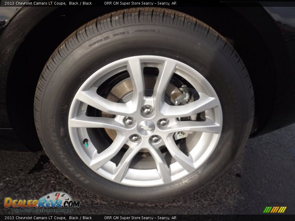 2013 Chevrolet Camaro LT Coupe Black / Black Photo #17